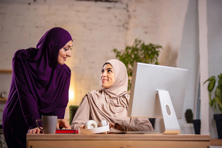 happy-muslim-woman-home-during-online-lesson-technologies-remote-education-ethnicity-concept_155003-42543